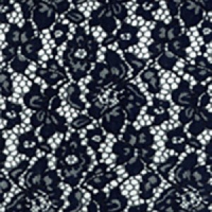 JLouden Polyester Lace Navy